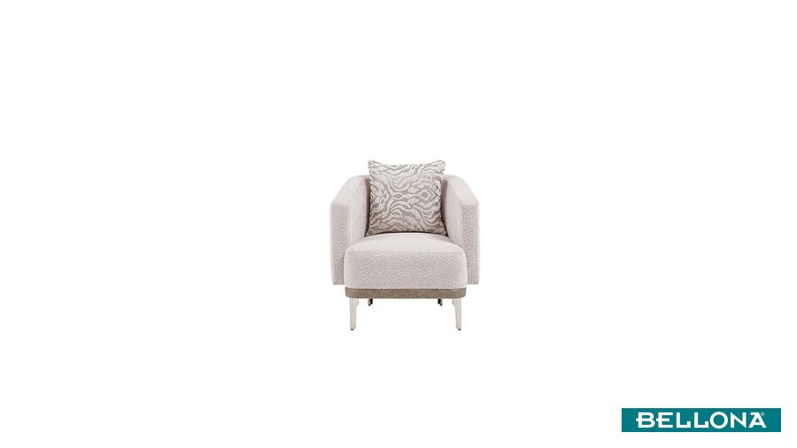 Estella Ecke Sessel - Creme von Bellona