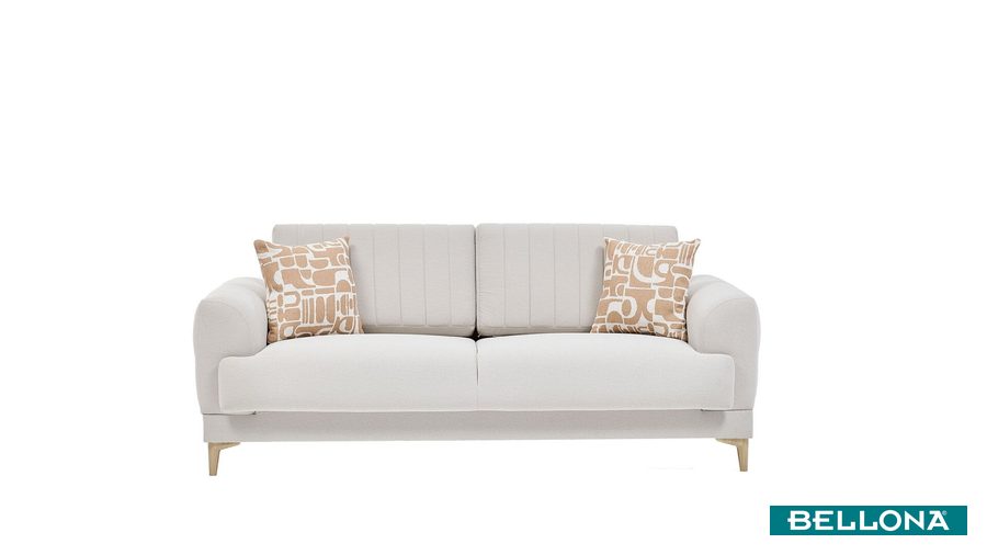 Fiero 2-Sitzer Sofa - Beige von Bellona