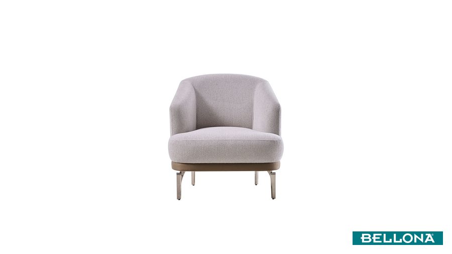 Loria Ohrensessel - Beige von Bellona