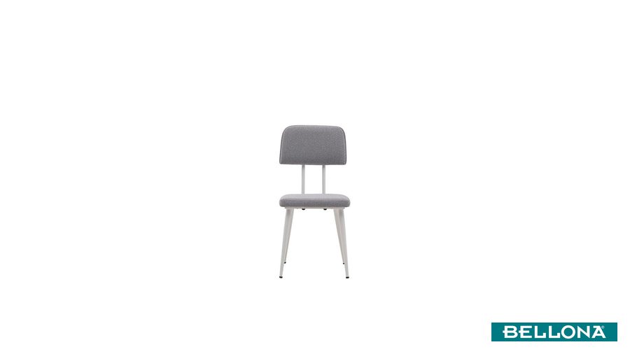Lyon Stuhl 2er-Set - Grau von Bellona