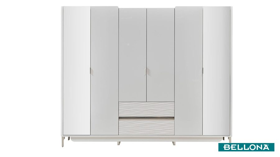 Marietta 6-türiger Kleiderschrank von Bellona