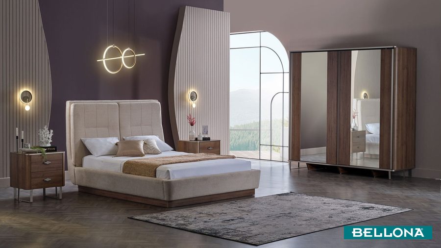 Mirante Schiebetür -türig Schlafzimmer-Set von Bellona
