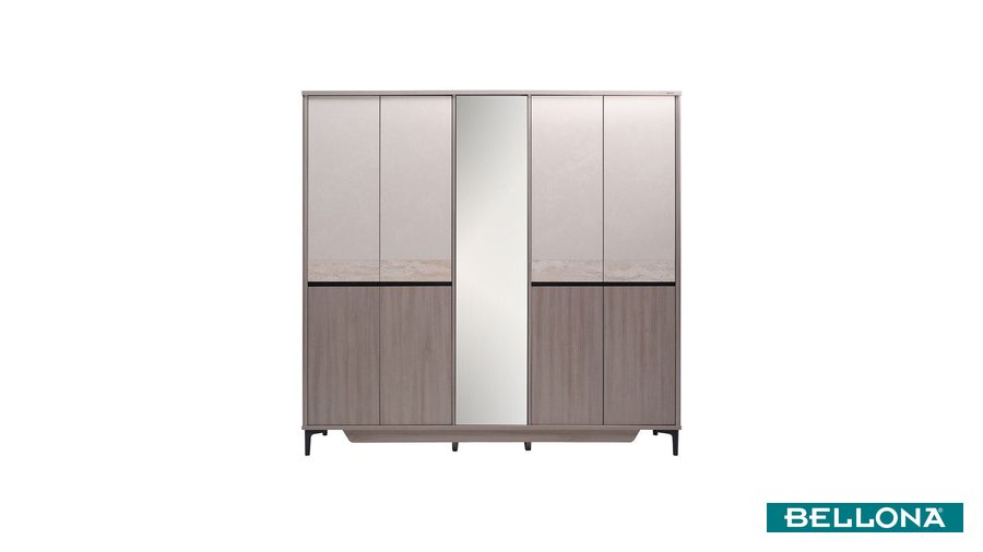 Mona 5-türiger Kleiderschrank von Bellona
