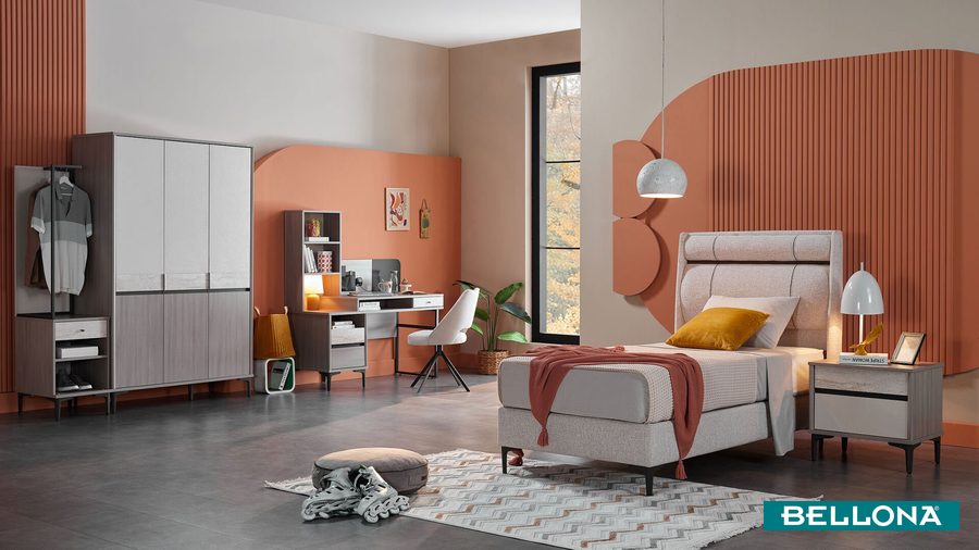 Mona Jugendzimmer Bettbox von Bellona