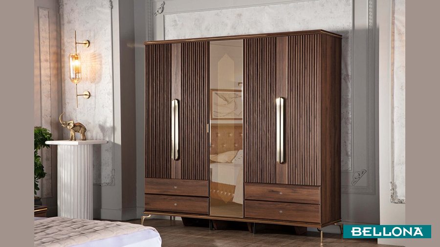 Montego 5-türiger Kleiderschrank von Bellona