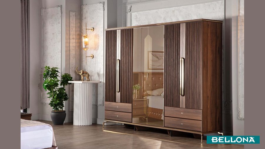Montego 6-türiger Kleiderschrank von Bellona