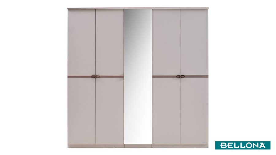 Nadia 5-türiger Kleiderschrank von Bellona