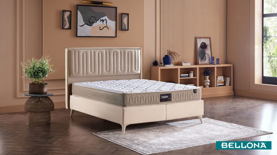 Therapy Life Matratze - Taupe von Bellona