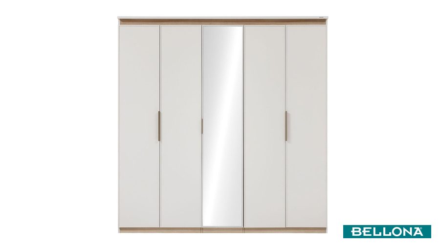 Valenty 5-türiger Kleiderschrank von Bellona