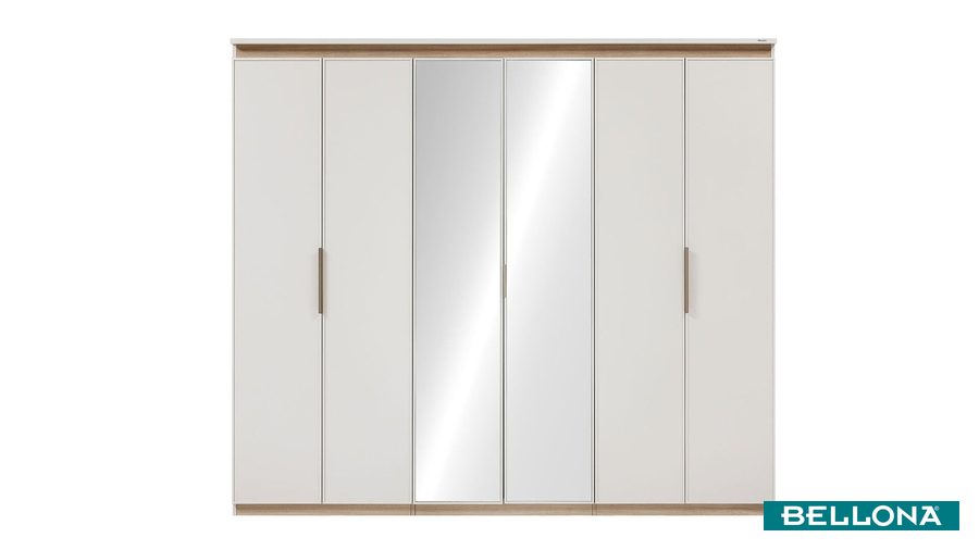 Valenty 6-türiger Kleiderschrank von Bellona