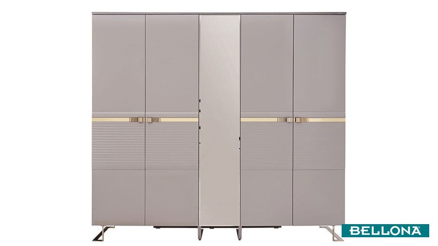 Veronica 5-türiger Kleiderschrank von Bellona