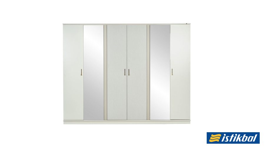 Alya 6-türiger Kleiderschrank von Istikbal
