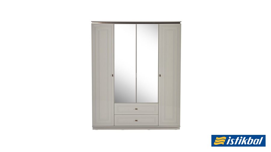 Briella 4-türiger Kleiderschrank von Istikbal