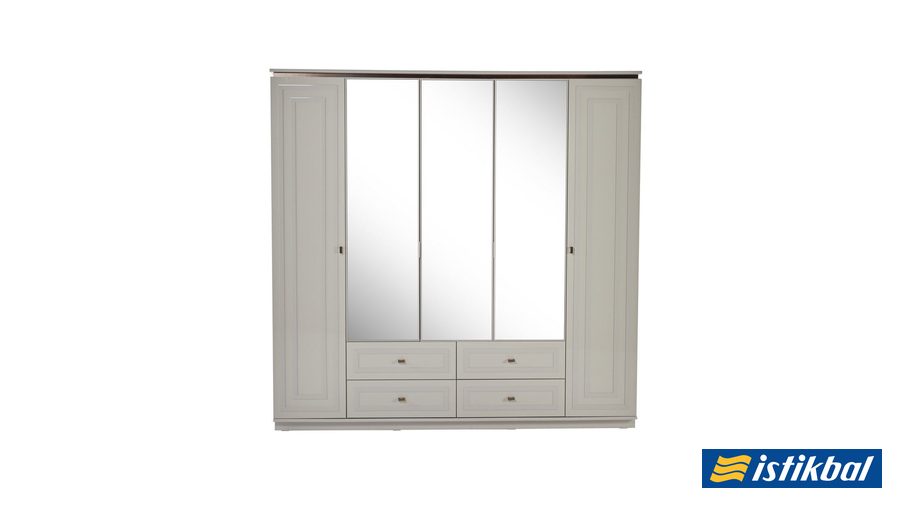 Briella 5-türiger Kleiderschrank von Istikbal