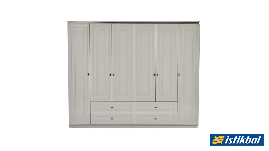 Briella 6-türiger Kleiderschrank von Istikbal