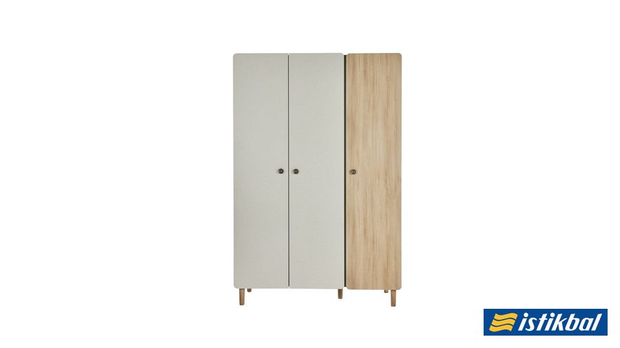 Daisy 3-türiger Kleiderschrank von Istikbal