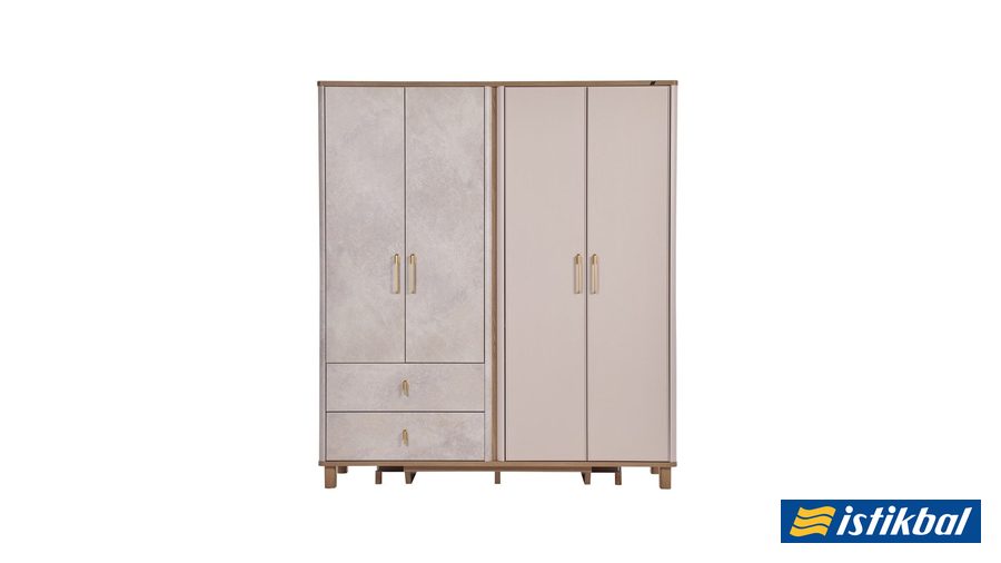 Destina 4-türiger Kleiderschrank von Istikbal
