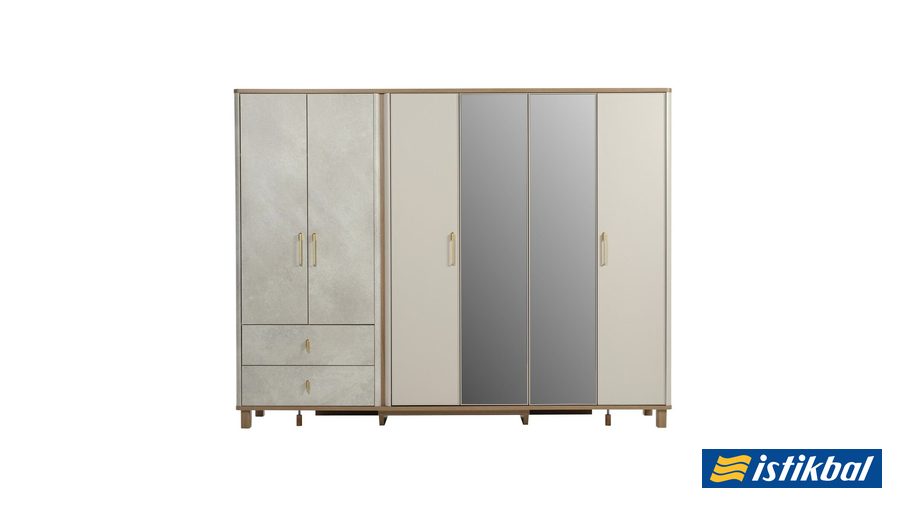 Destina 6-türiger Kleiderschrank von Istikbal