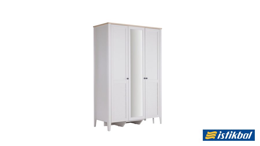 Fiona 3-türiger Kleiderschrank von Istikbal