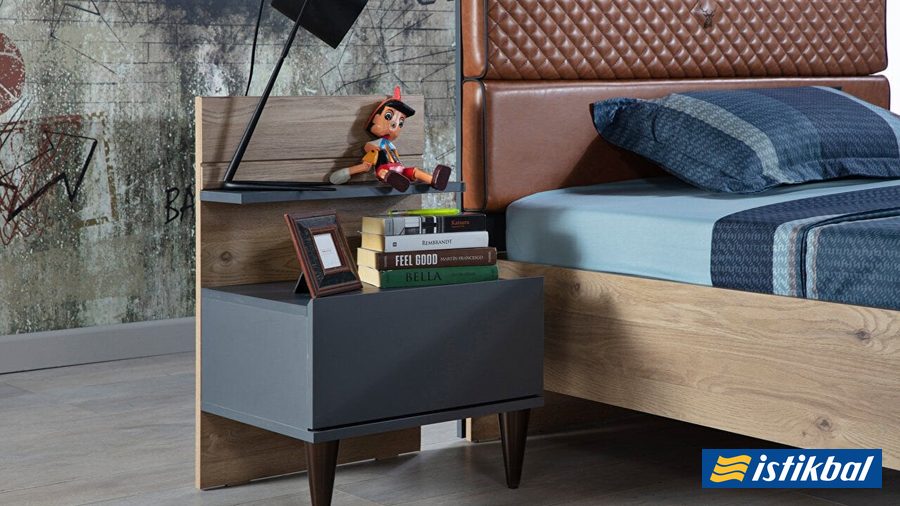 Lauren Jugendzimmer Nachtkästchen von Istikbal