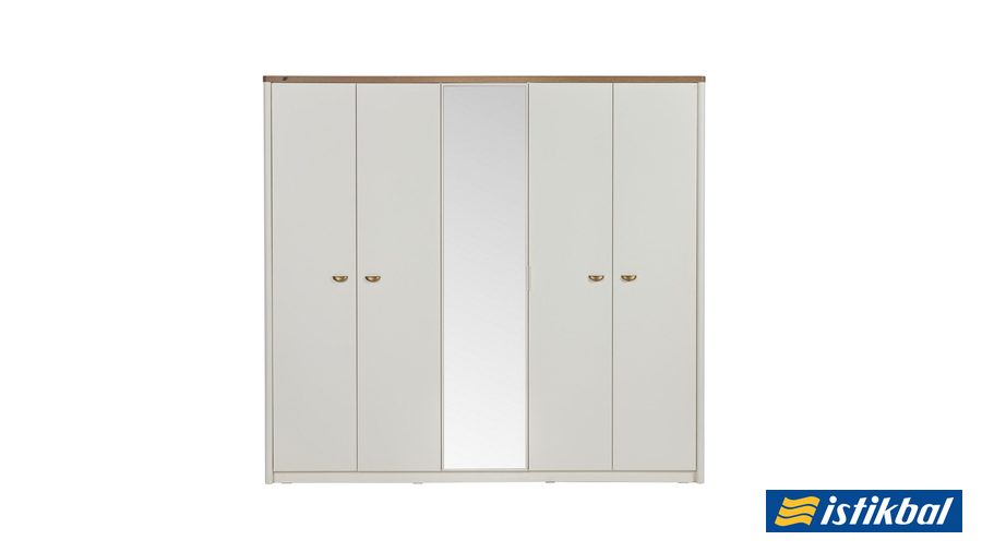 Lavita 5-türiger Kleiderschrank von Istikbal