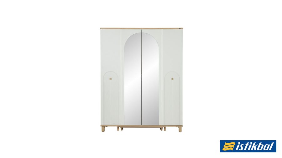 Legato 4-türiger Kleiderschrank von Istikbal