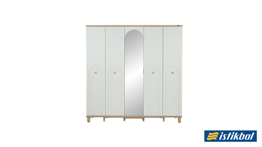 Legato 5-türiger Kleiderschrank von Istikbal