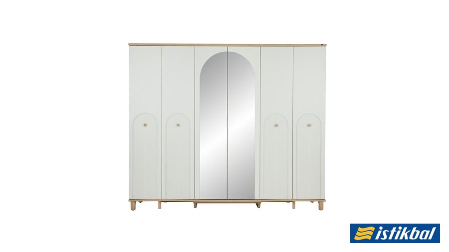 Legato 6-türiger Kleiderschrank von Istikbal