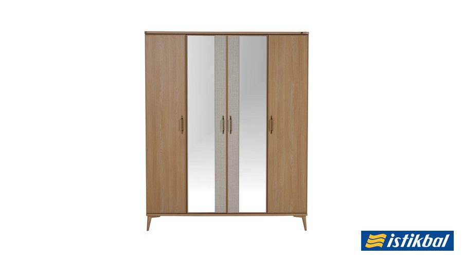Mitra 4-türiger Kleiderschrank von Istikbal