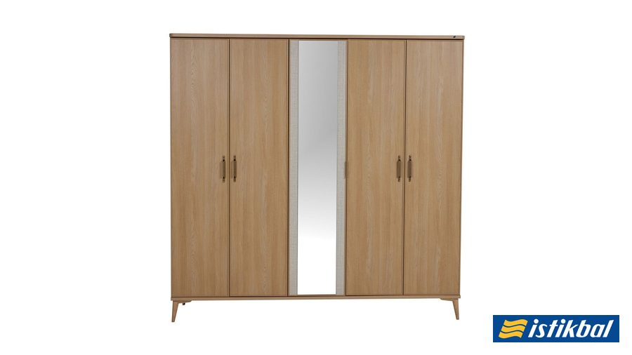 Mitra 5-türiger Kleiderschrank von Istikbal