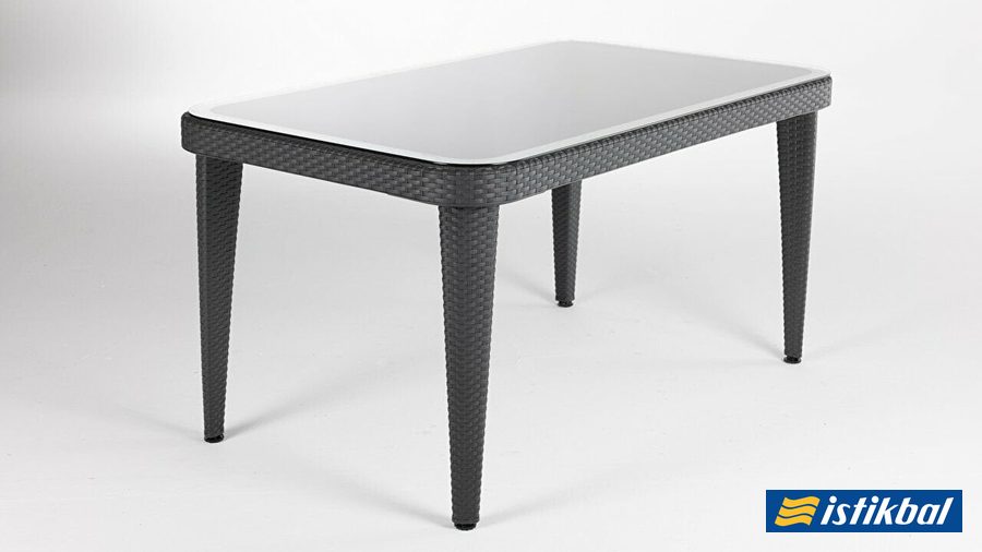 Pardus Garten rechteckig Tisch von Istikbal