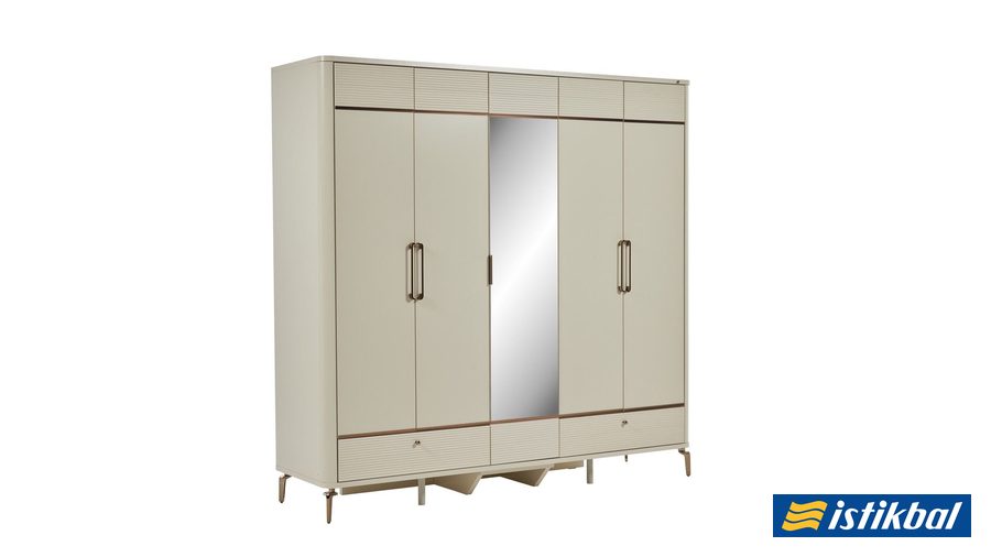 Shine 5-türiger Kleiderschrank von Istikbal