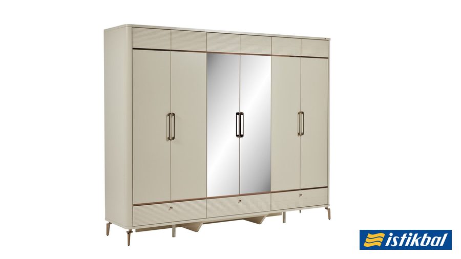 Shine 6-türiger Kleiderschrank von Istikbal