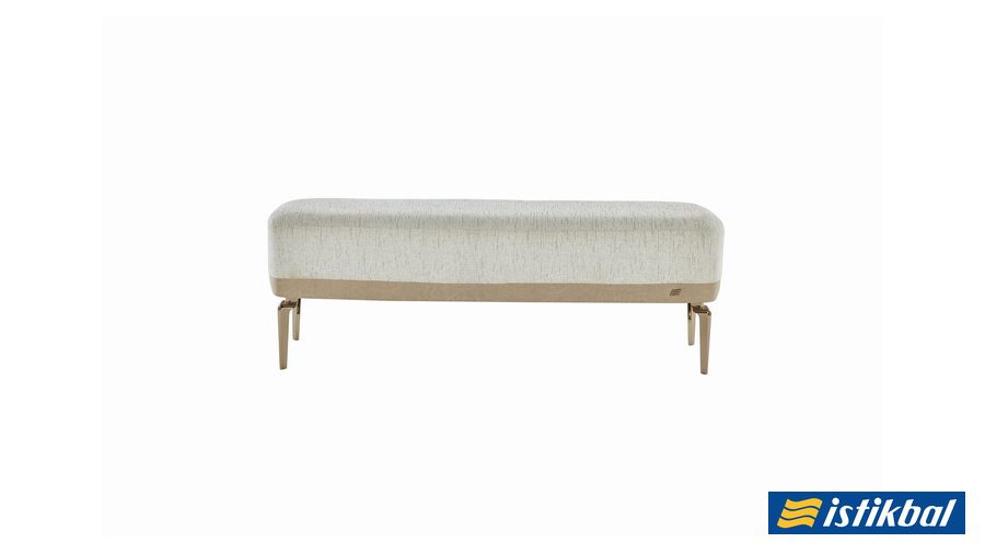 Shine rechteckig Hocker von Istikbal