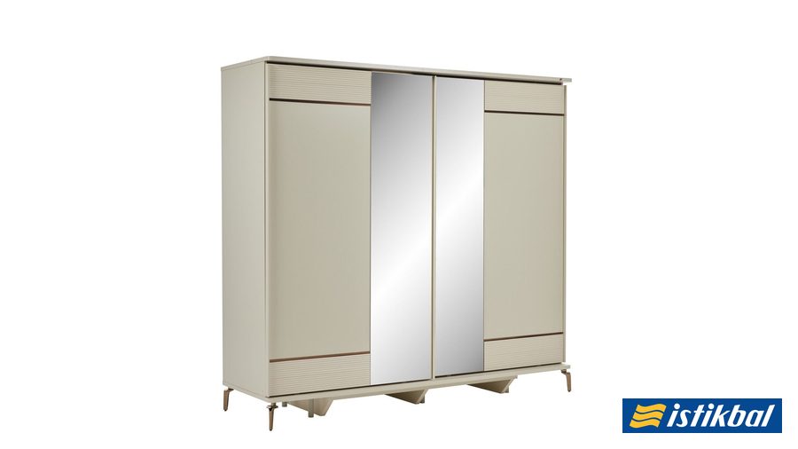 Shine mit Schwebetüren -türiger Kleiderschrank von Istikbal