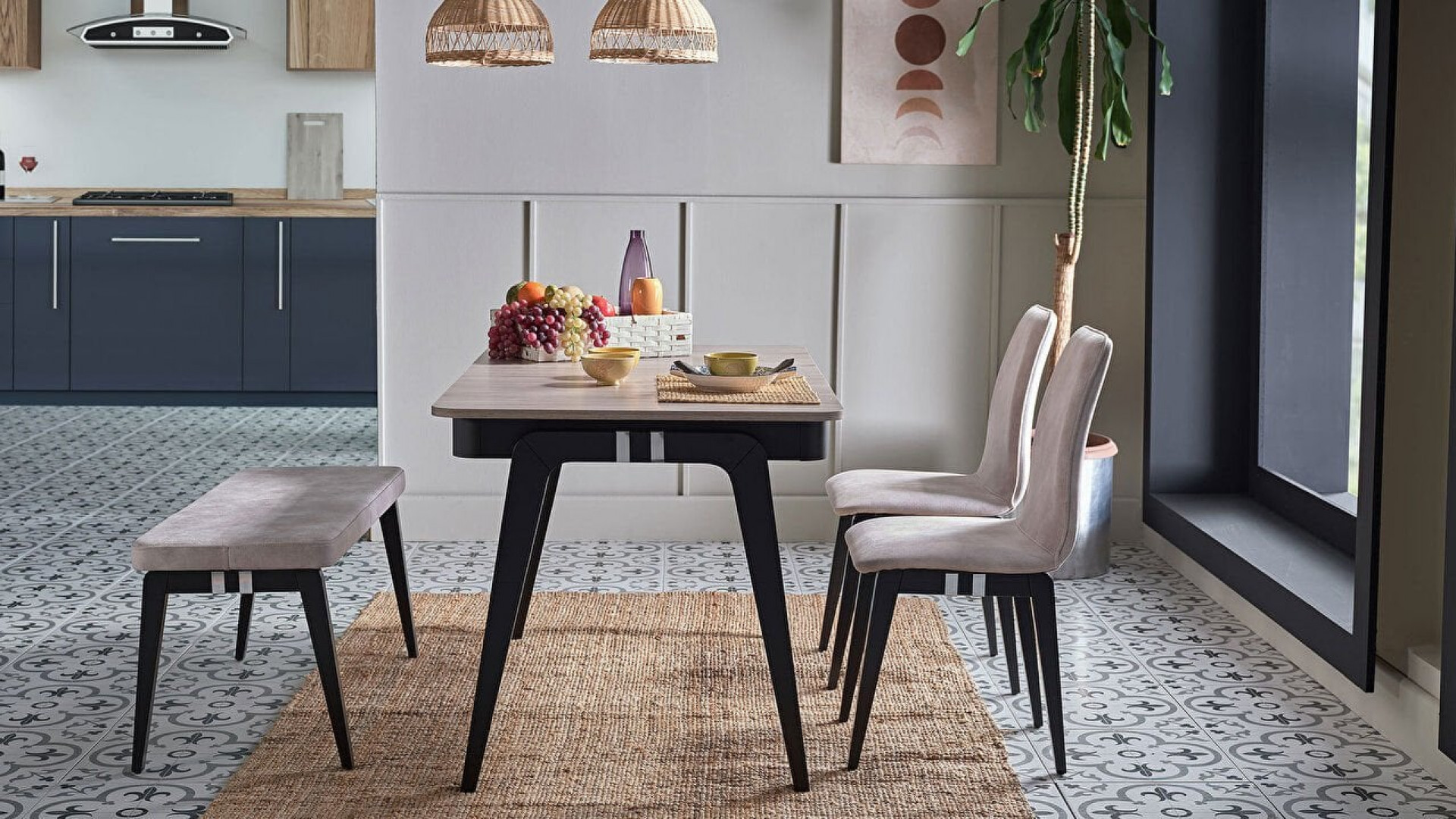 Nicoly Küchentisch Set