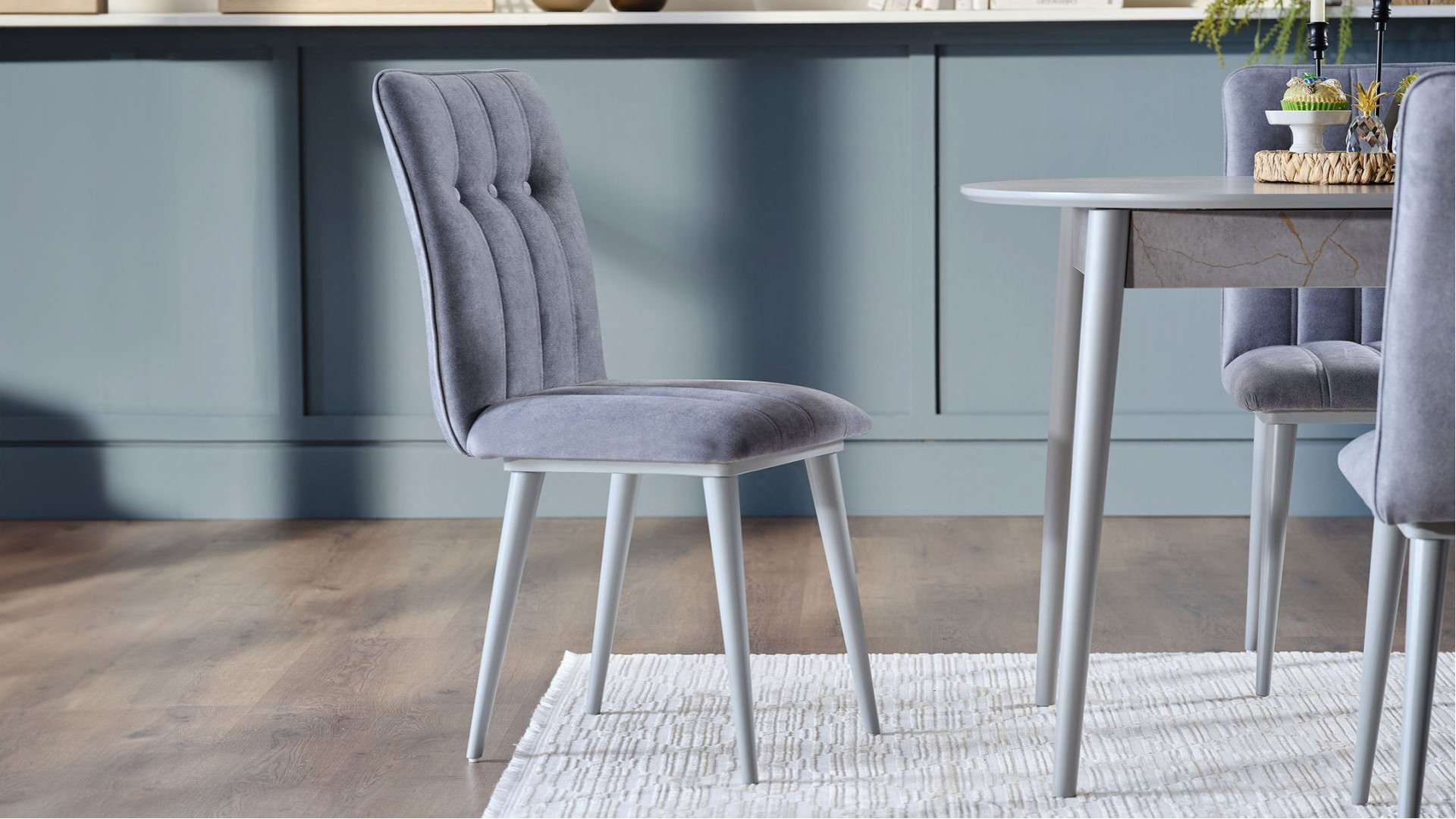 Pruva Küchentisch Set Grau