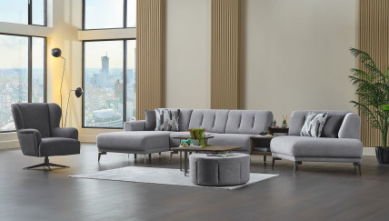 Atlanta Wohnlandschaft - Grau