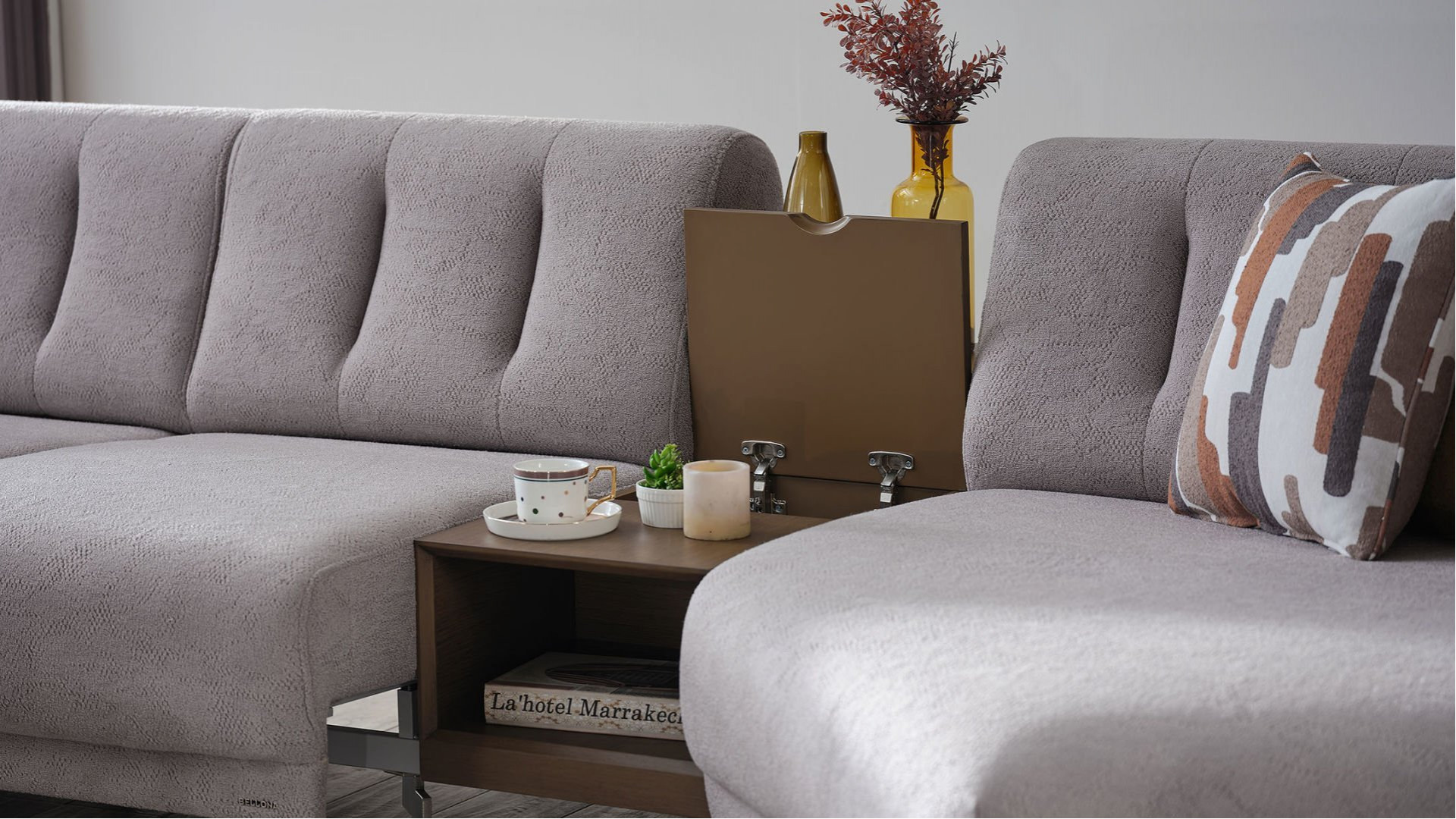 Atlanta Wohnlandschaft - Graubraun