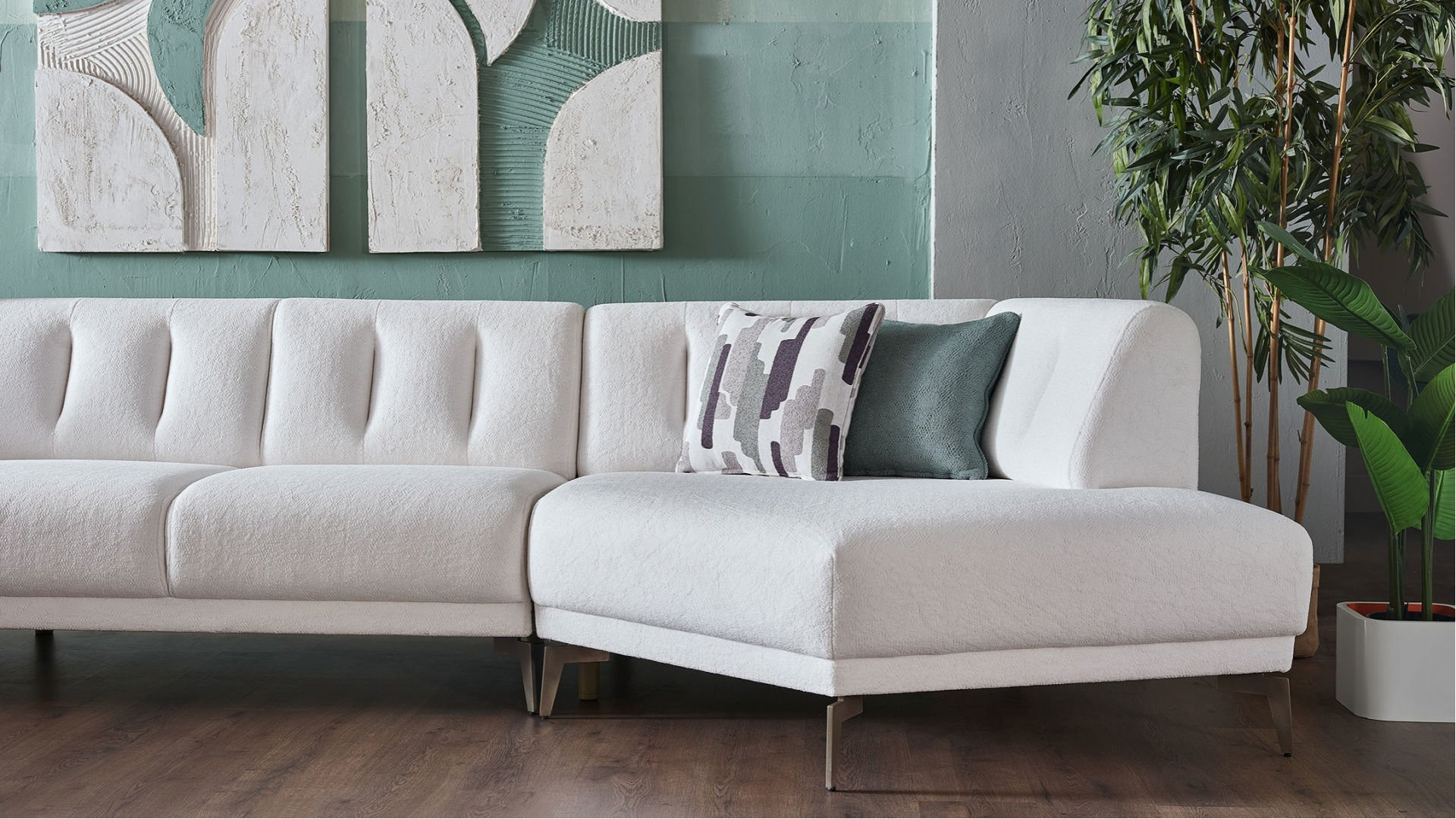 Atlanta Wohnlandschaft - Weiß