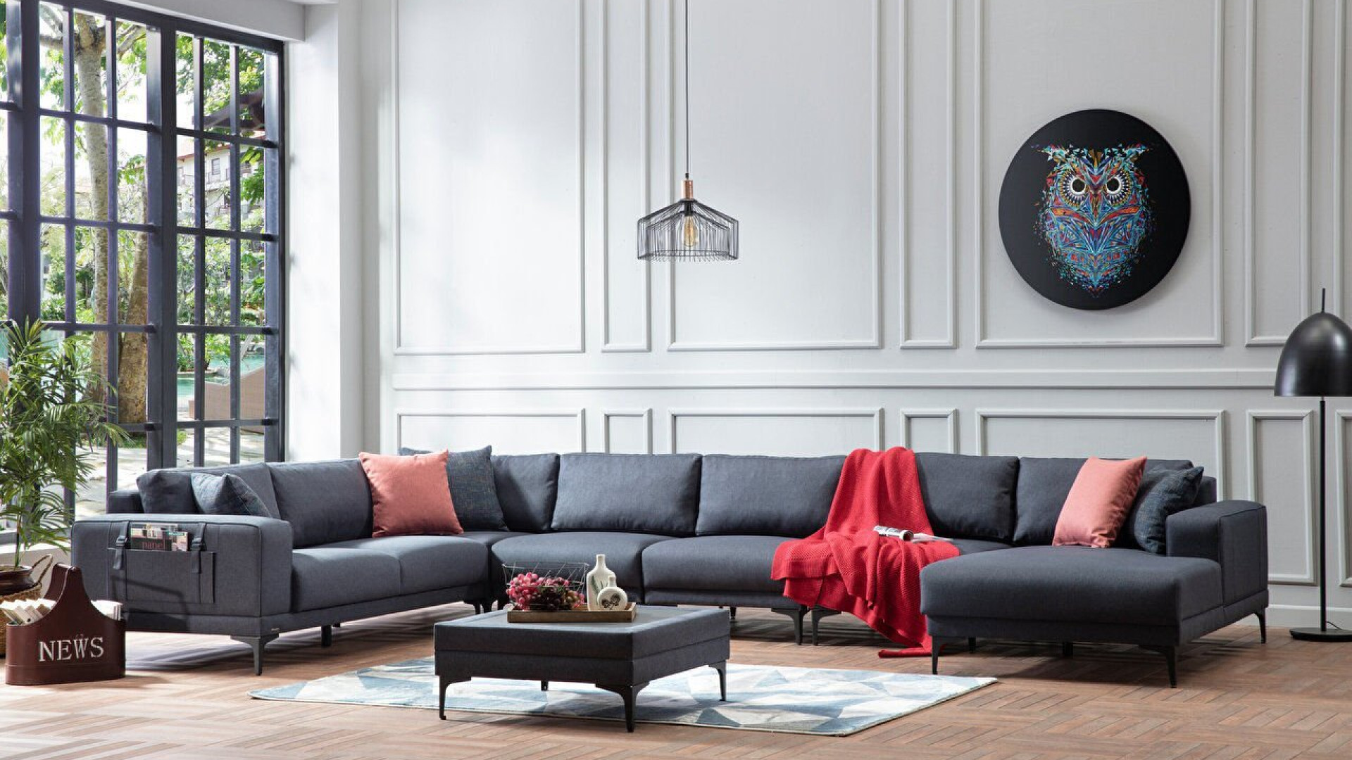 Marses Wohnlandschaft - Blau