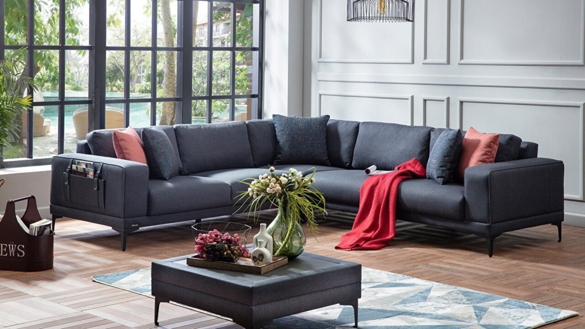 Marses Wohnlandschaft - Blau