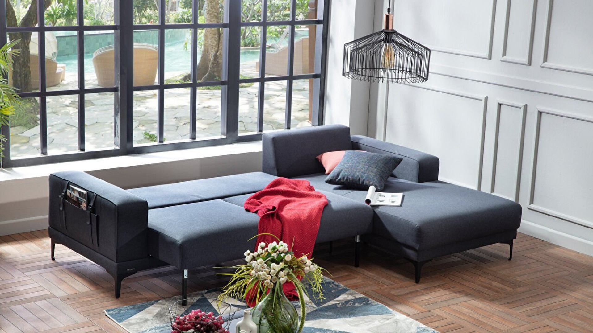 Marses Wohnlandschaft - Blau