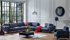 Marses Wohnlandschaft - Blau