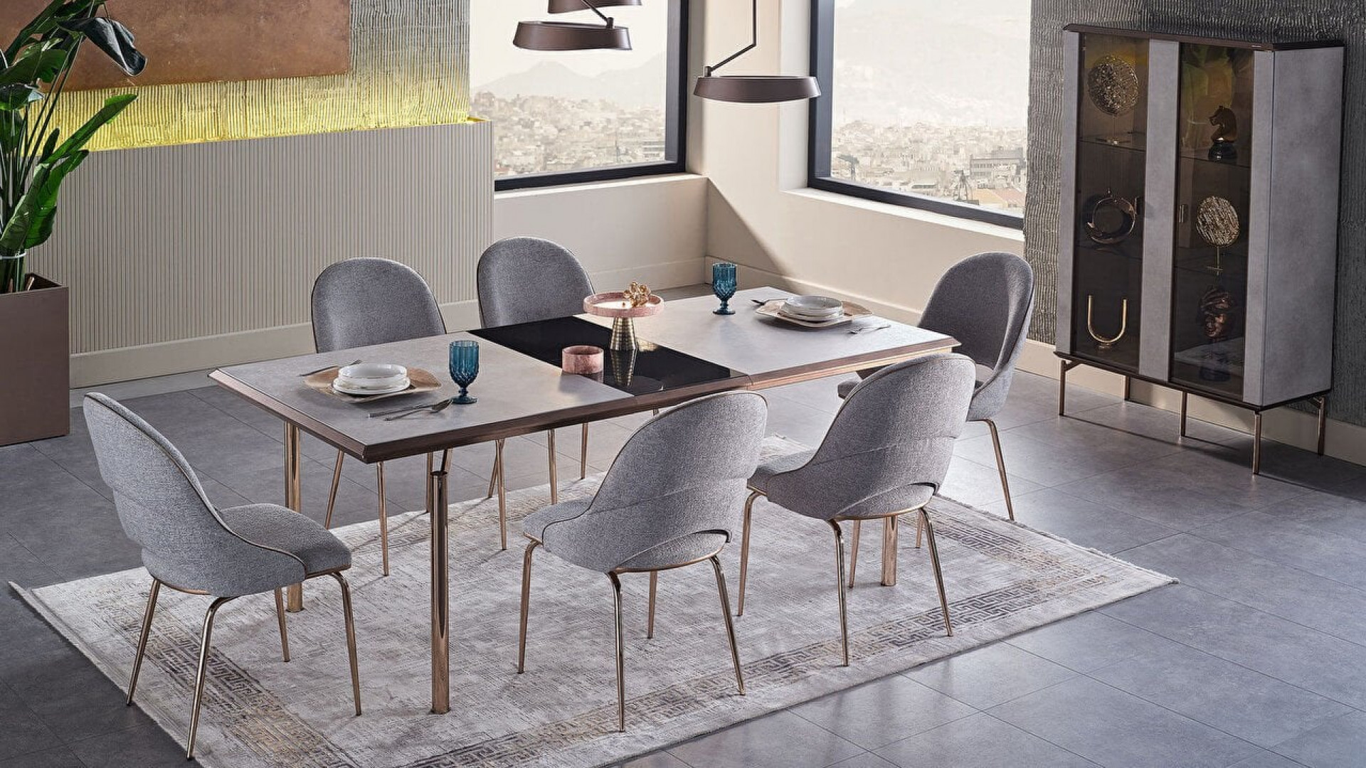 Havanna Esstisch, ausziehbar