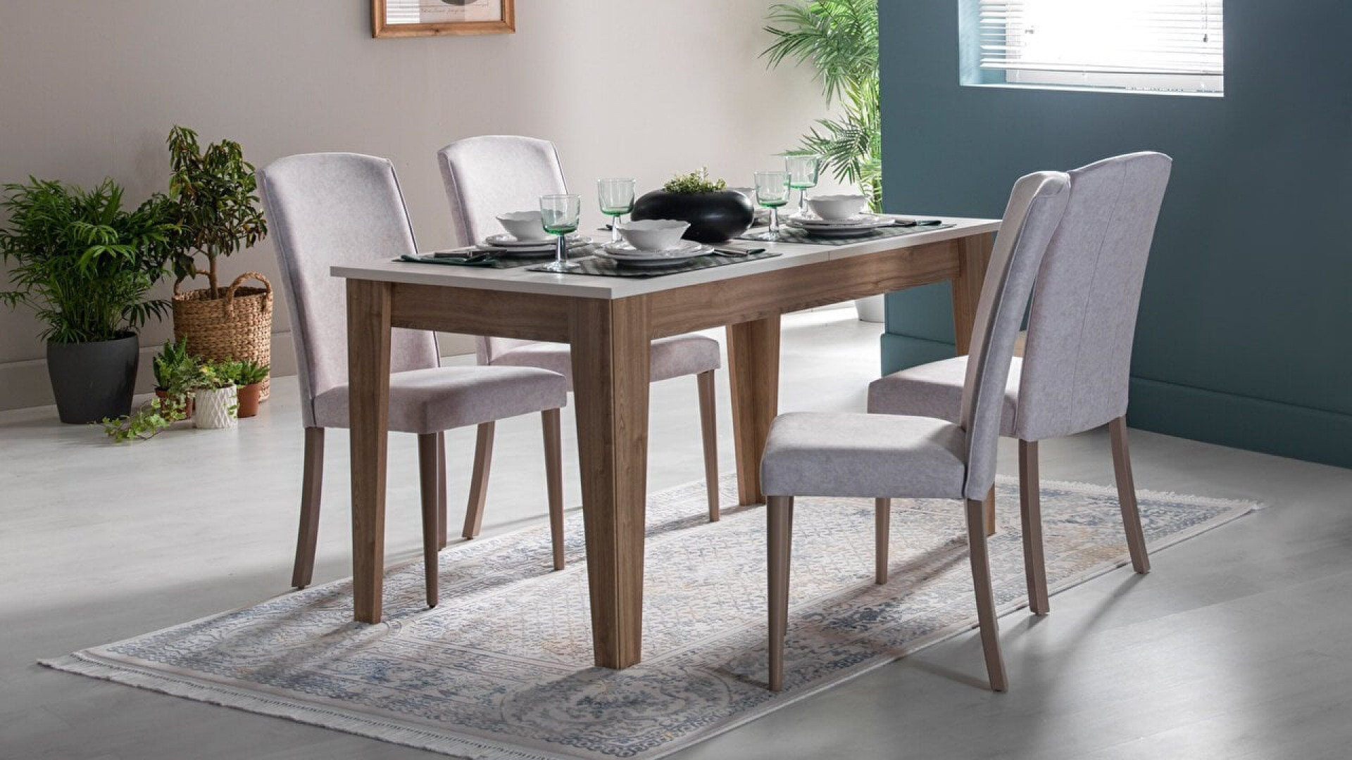 Mavenna Mini Esstisch, ausziehbar