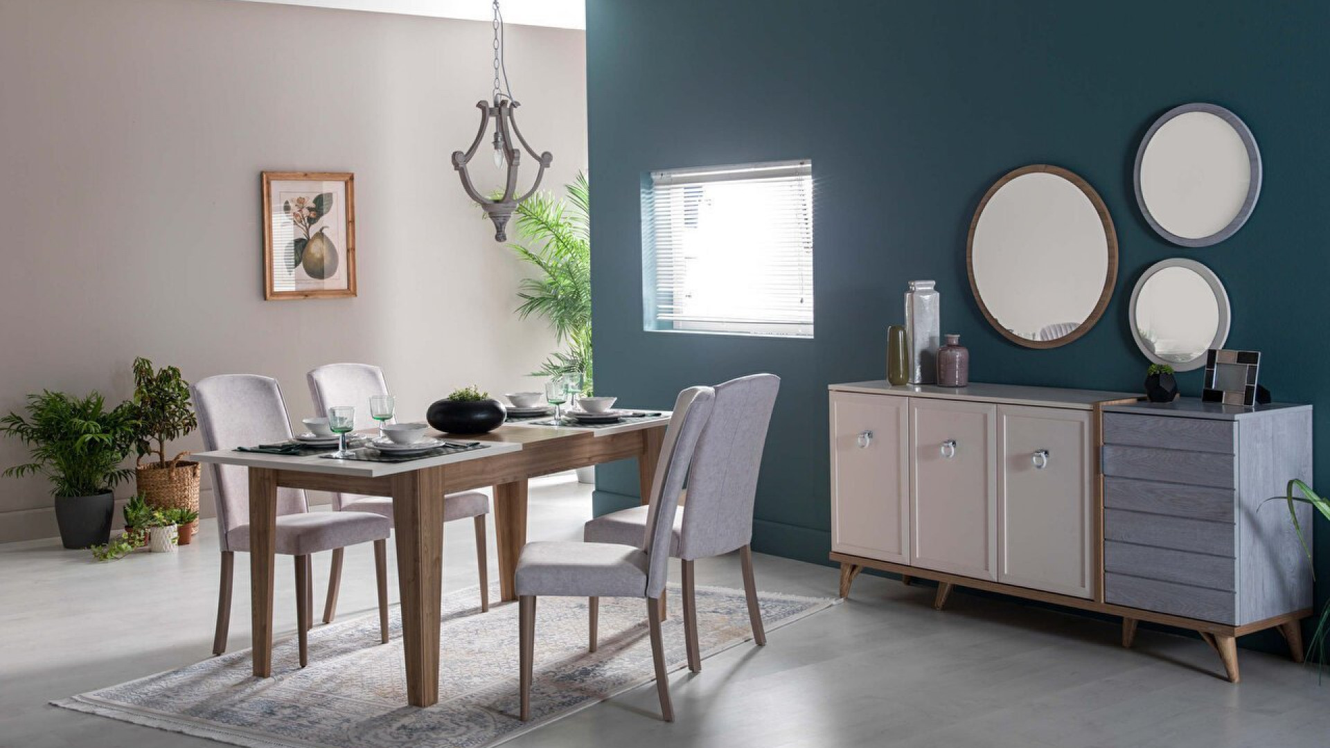 Mavenna Mini Esstisch, ausziehbar