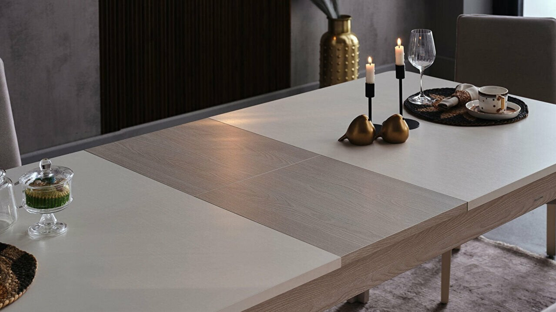 Palermo Esstisch, ausziehbar