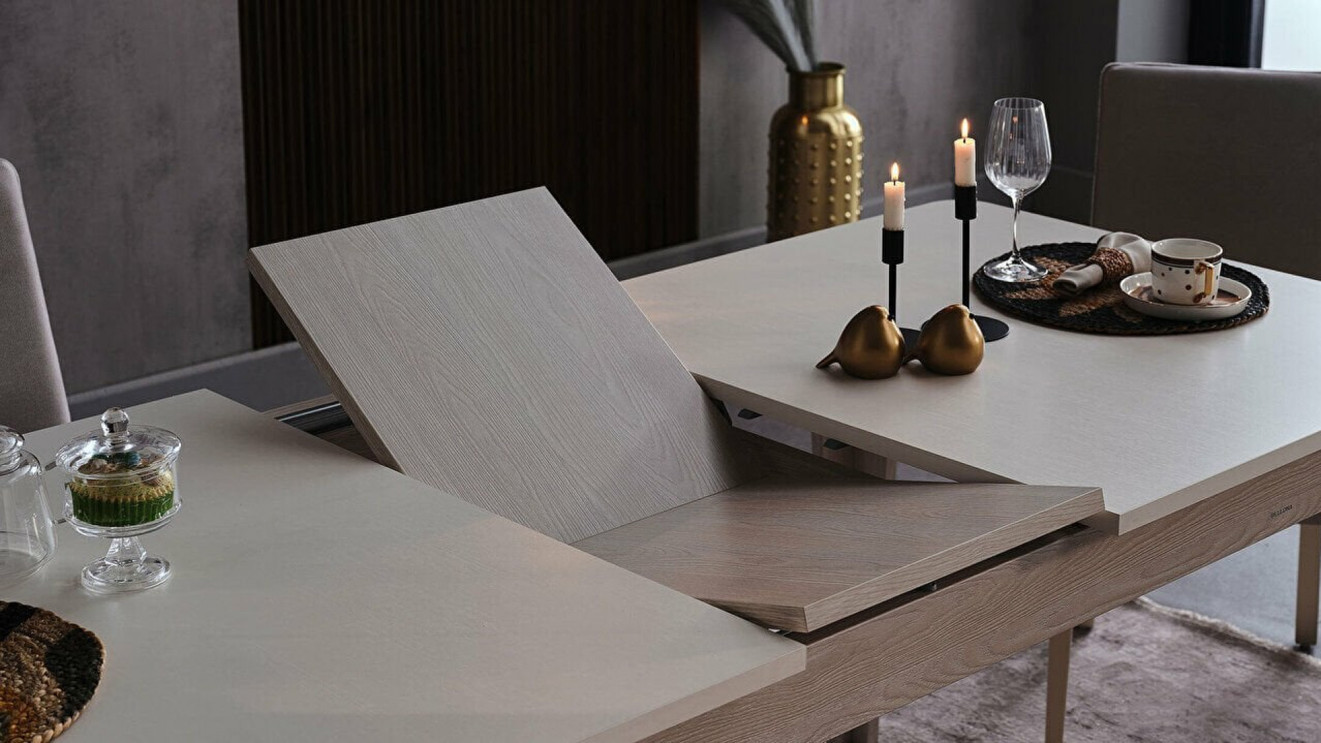 Palermo Esstisch, ausziehbar