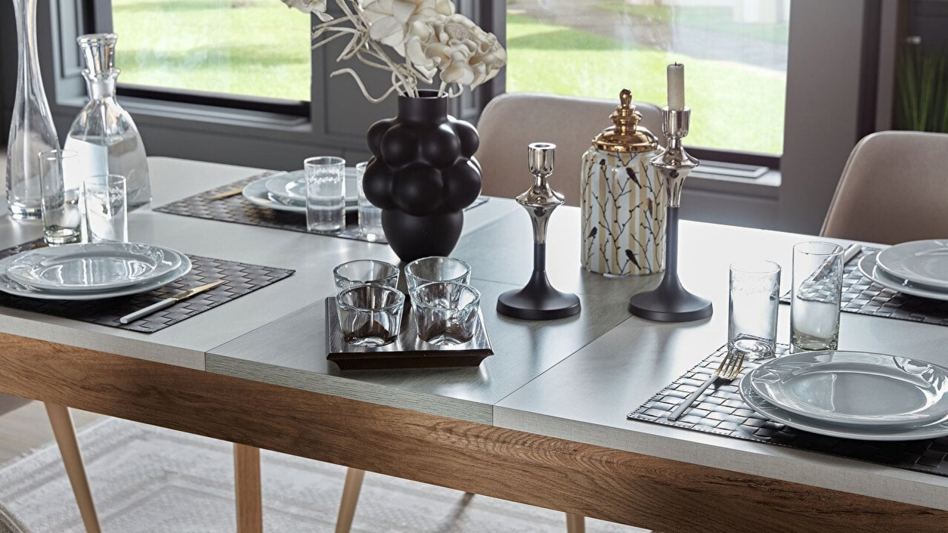 Valencia Esstisch, ausziehbar